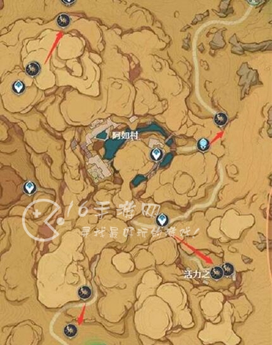 原神圣金虫采集路线 圣金虫地图分布一览