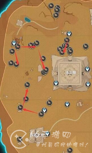 原神圣金虫采集路线 圣金虫地图分布一览