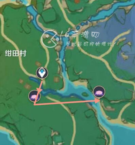 原神绯樱绣球采集路线 绯樱绣球分布图一览