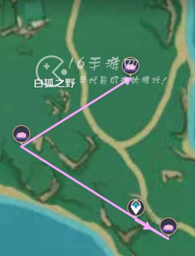 原神绯樱绣球采集路线 绯樱绣球分布图一览