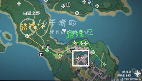 原神绯樱绣球位置 绯樱绣球快速搜集路线