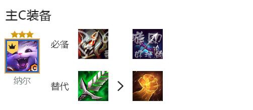 金铲铲之战S8.5纳尔出装怎么出 纳尔核心装备是什么