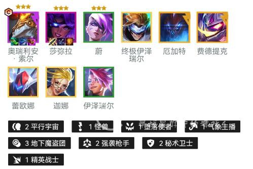 云顶之弈s8.5魔道怎么玩 魔盗团九五至尊阵容搭配