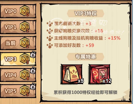 王者猎人vip价格表 vip价格多少