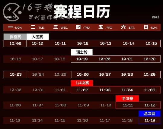 英雄联盟s13瑞士轮时间 详细瑞士轮赛程日历 英雄联盟s13瑞士轮时间 详细瑞士轮赛程日历